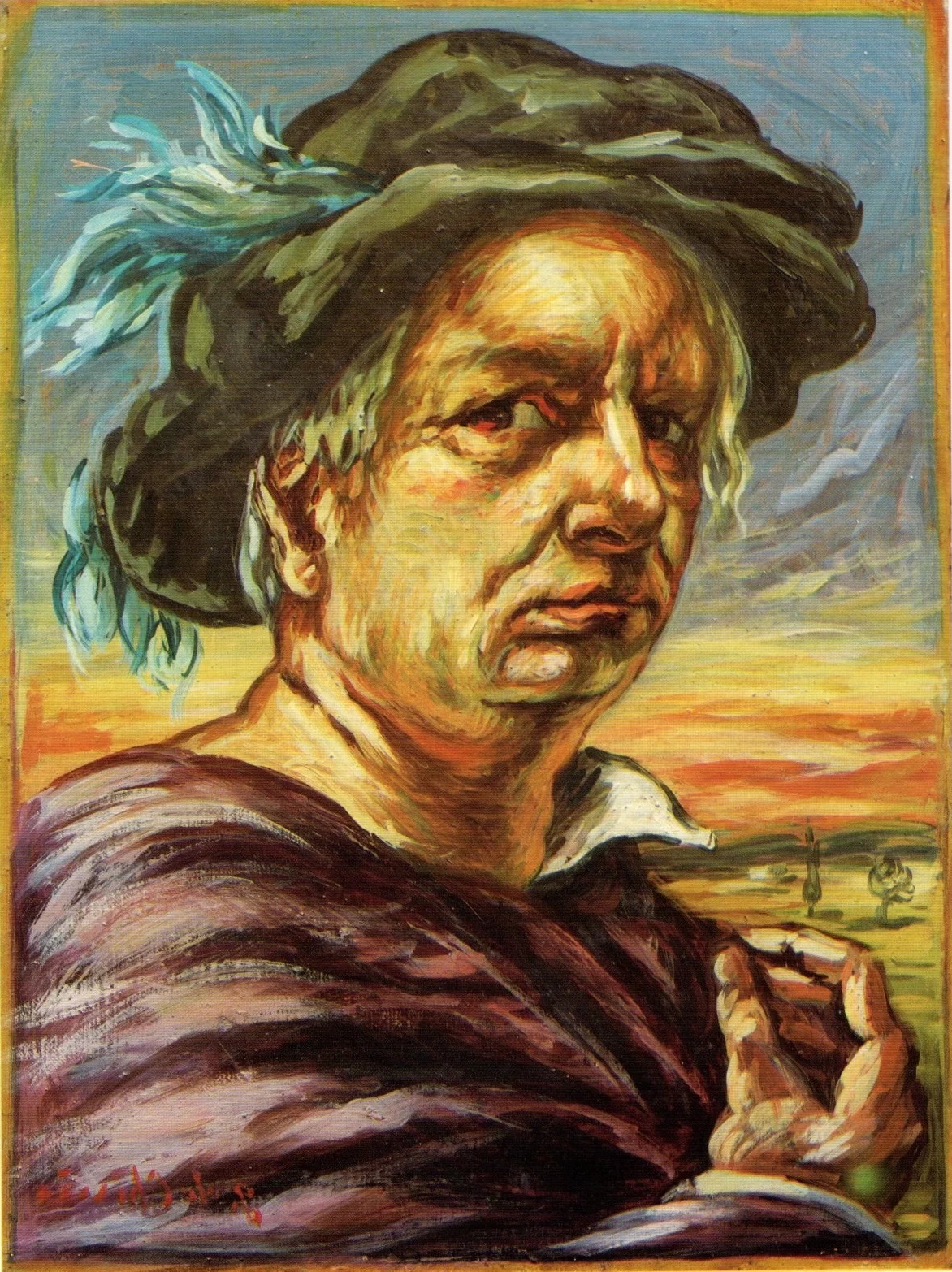 Giorgio De Chirico - Autoritratto, Donazione Lucarelli, Palazzo delle Muse